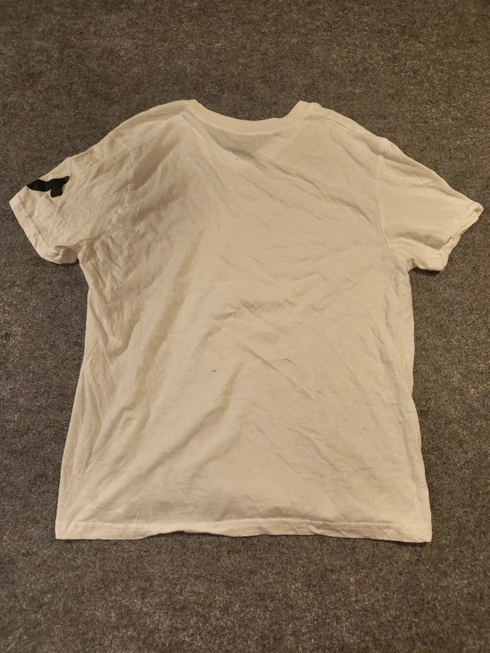 True Religion Vertical Logo Tee Medium White
